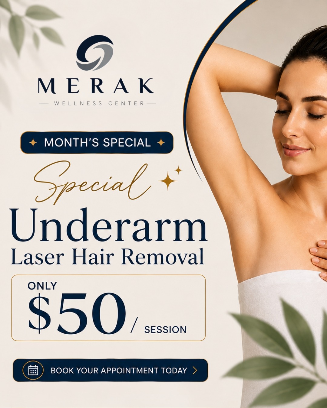 Underarm Laser Hair Removal