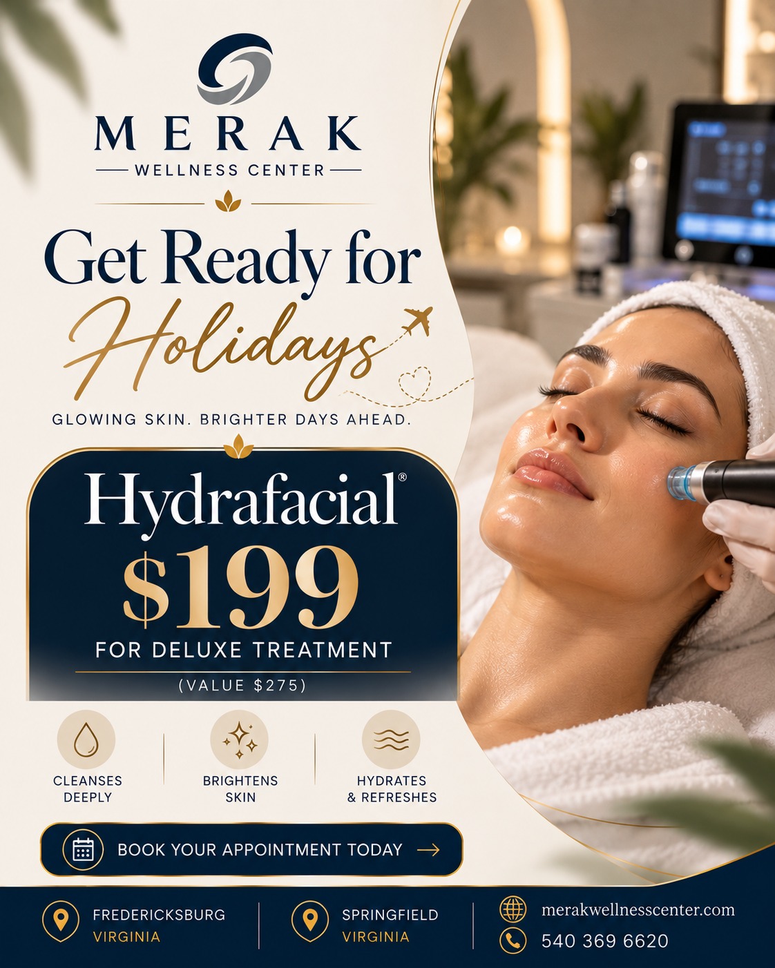 Holiday Glow Deluxe Hydrafacial